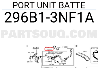 Nissan 296B13NF1A PORT UNIT BATTE
