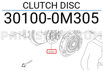 Nissan 301000M305 CLUTCH DISC