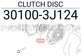 Nissan 301003J124 CLUTCH DISC