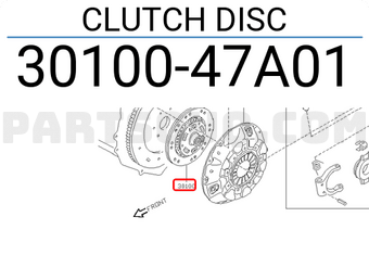 Nissan 3010047A01 CLUTCH DISC