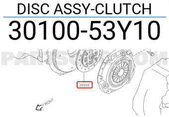 Nissan 3010053Y10 DISC ASSY-CLUTCH