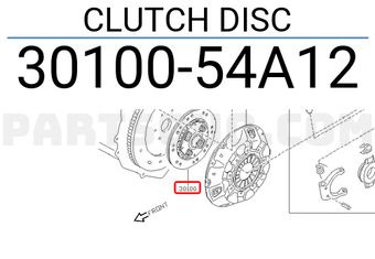 Nissan 3010054A12 CLUTCH DISC