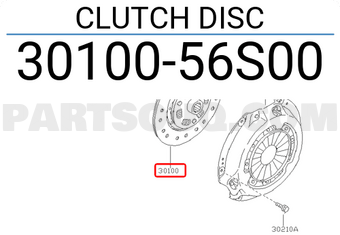 Nissan 3010056S00 CLUTCH DISC