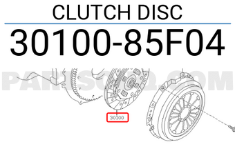 Nissan 3010085F04 CLUTCH DISC