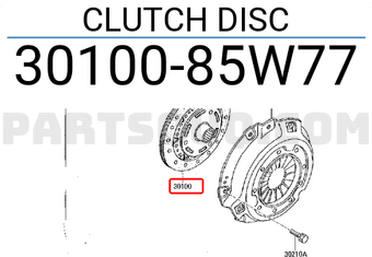 Nissan 3010085W77 CLUTCH DISC