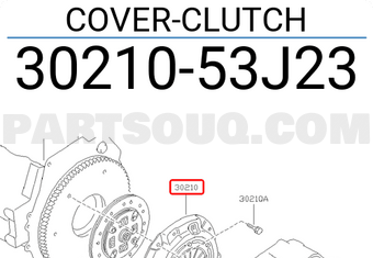Nissan 3021053J23 COVER-CLUTCH