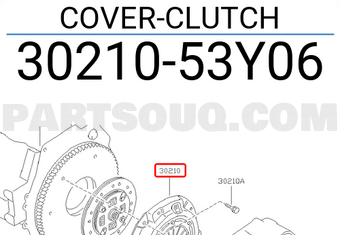 Nissan 3021053Y06 COVER-CLUTCH