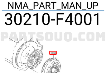 Nissan 30210F4001 NMA_PART_MAN_UP