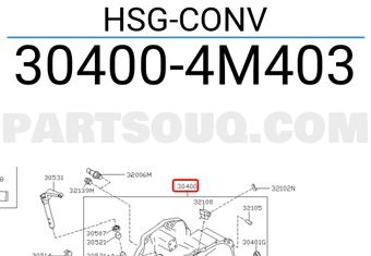 Nissan 304004M403 HSG-CONV