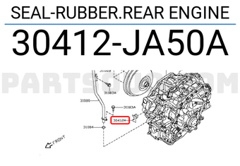 Nissan 30412JA50A SEAL-RUBBER.REAR ENGINE