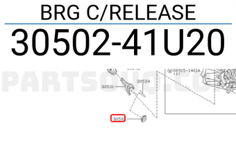Nissan 3050241U20 BRG C/RELEASE
