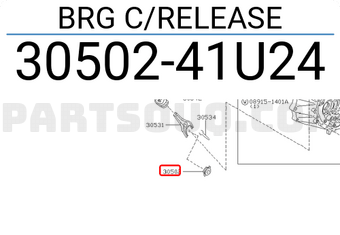 Nissan 3050241U24 BRG C/RELEASE