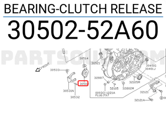 Nissan 3050252A60 BEARING-CLUTCH RELEASE