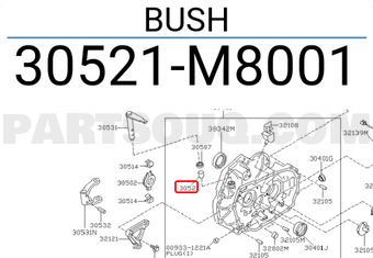 Nissan 30521M8001 BUSH