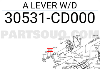 Nissan 30531CD000 A LEVER W/D