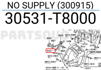 Nissan 30531T8000 NO SUPPLY (300915)
