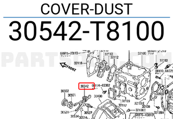 Nissan 30542T8100 COVER-DUST