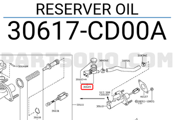 Nissan 30617CD00A RESERVER OIL