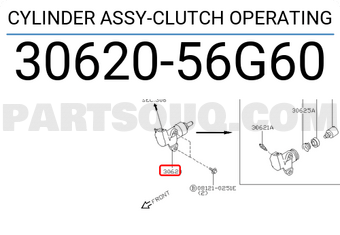 Nissan 3062056G60 CYLINDER ASSY-CLUTCH OPERATING