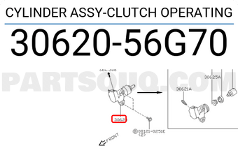 Nissan 3062056G70 CYLINDER ASSY-CLUTCH OPERATING