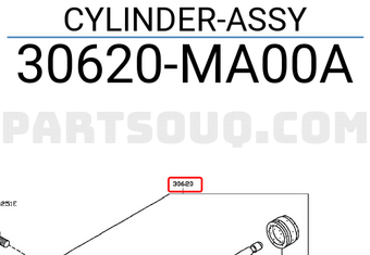 Nissan 30620MA00A CYLINDER-ASSY