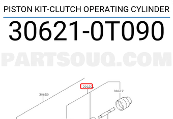 Nissan 306210T090 PISTON KIT-CLUTCH OPERATING CYLINDER