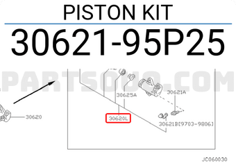 Nissan 3062195P25 PISTON KIT