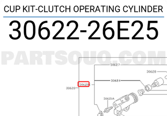Nissan 3062226E25 CUP KIT-CLUTCH OPERATING CYLINDER