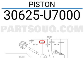Nissan 30625U7000 PISTON