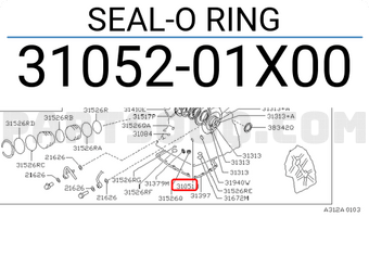 Nissan 3105201X00 SEAL-O RING