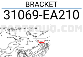 Nissan 31069EA210 BRACKET