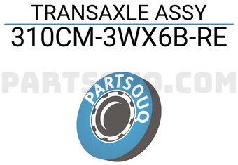 Nissan 310CM3WX6BRE TRANSAXLE ASSY