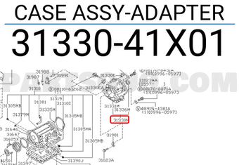 Nissan 3133041X01 CASE ASSY-ADAPTER
