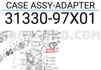 Nissan 3133097X01 CASE ASSY-ADAPTER