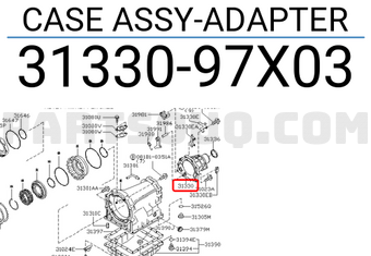 Nissan 3133097X03 CASE ASSY-ADAPTER