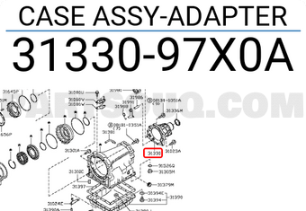 Nissan 3133097X0A CASE ASSY-ADAPTER