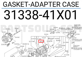Nissan 3133841X01 GASKET-ADAPTER CASE