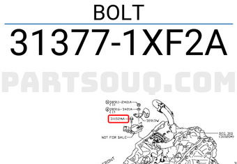 Nissan 313771XF2A BOLT