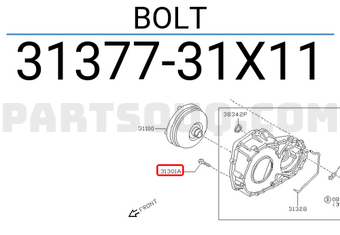 Nissan 3137731X11 BOLT