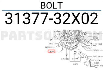 Nissan 3137732X02 BOLT