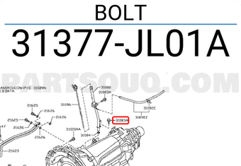 Nissan 31377JL01A BOLT