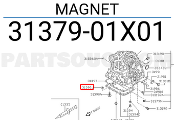 Nissan 3137901X01 MAGNET