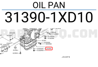 Nissan 313901XD10 OIL PAN