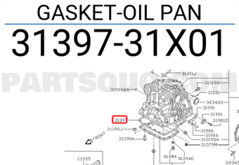 Nissan 3139731X01 GASKET-OIL PAN