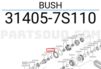 Nissan 314057S110 BUSH