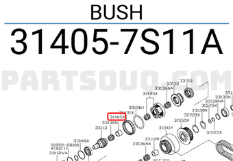 Nissan 314057S11A BUSH