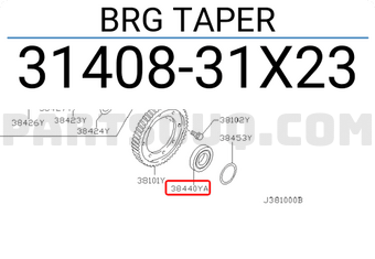 Nissan 3140831X23 BRG TAPER