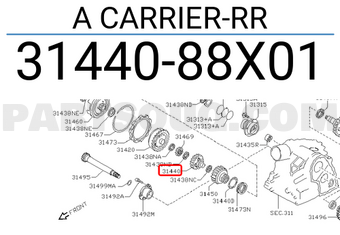 Nissan 3144088X01 A CARRIER-RR