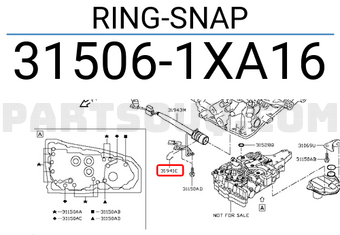 Nissan 315061XA16 RING-SNAP