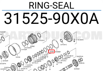 Nissan 3152590X0A RING-SEAL
